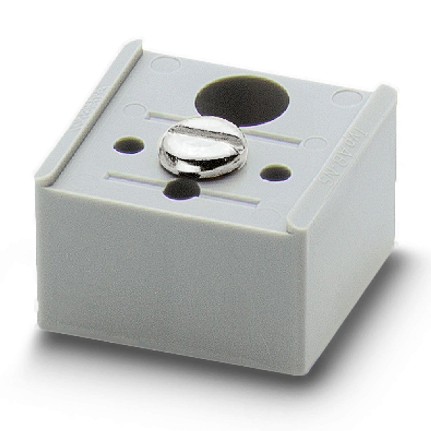 Support bracket, for insulated mounting of DIN rails in insulated systems, plastic, 21 mm high