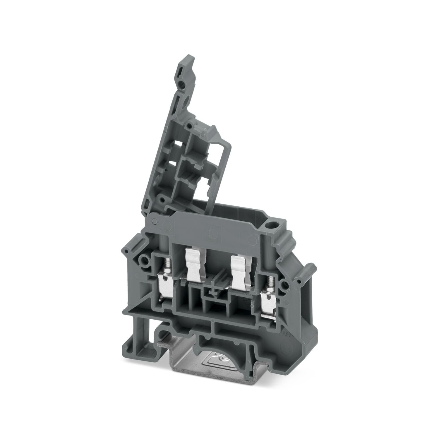 Fuse terminal block, fuse type: G / 5 x 20, nom. voltage: 500 V, nominal current: 6.3 A, connection method: Screw connection, Rated cross section: 4 mm 2 , cross section: 0.5 mm 2 - 6 mm 2 , mounting type: NS 35/7,5, NS 35/15, NS 32, color: blue