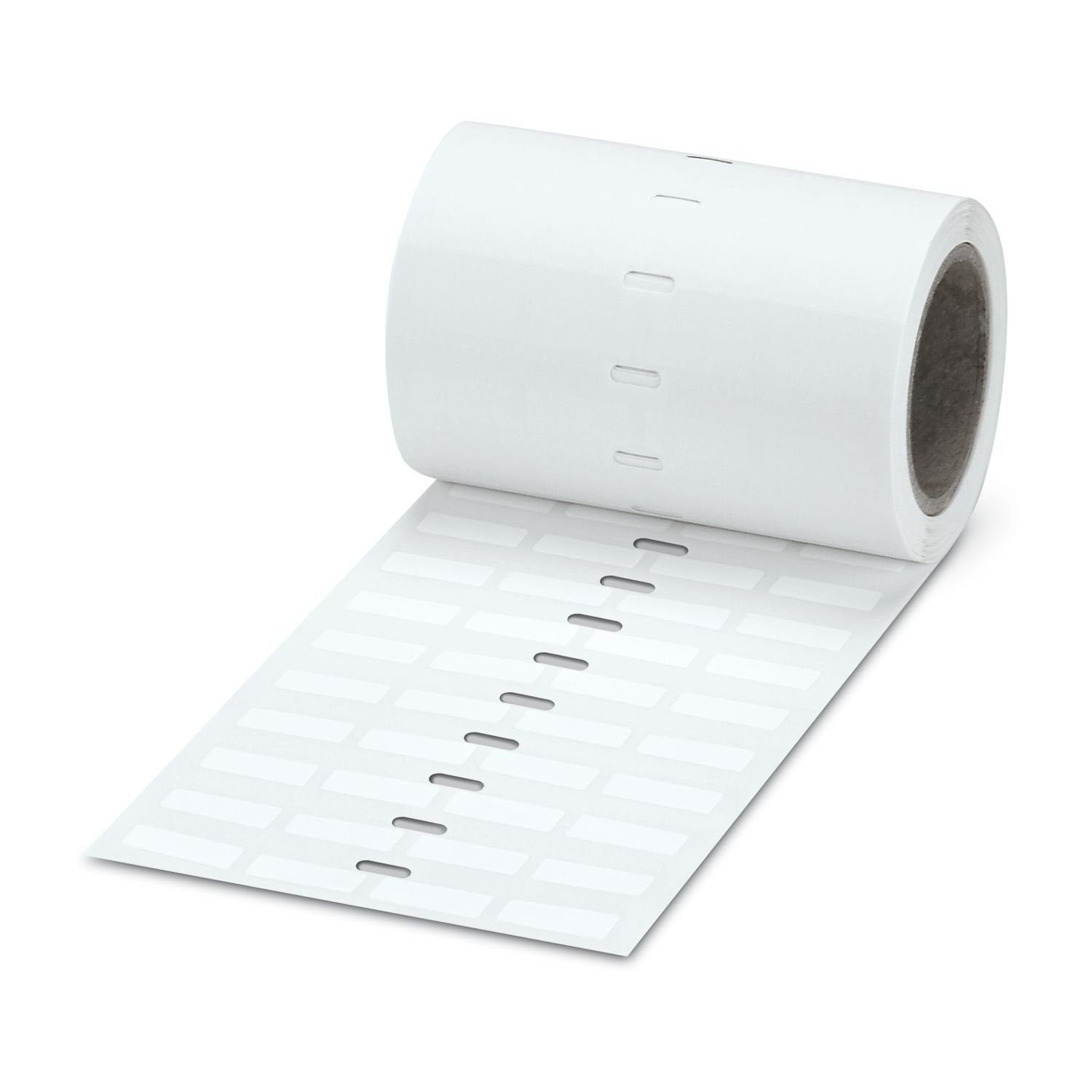 Label, Roll, white, unmarked, can be labeled with: THERMOMARK E.300 (D)/600 (D), THERMOMARK ROLL 2.0, THERMOMARK ROLL, THERMOMARK ROLL X1, THERMOMARK ROLLMASTER 300/600, THERMOMARK X1.2, mounting type: adhesive, Number of individual labels: 2500, text field height: 8 mm, text field width: 20 mm