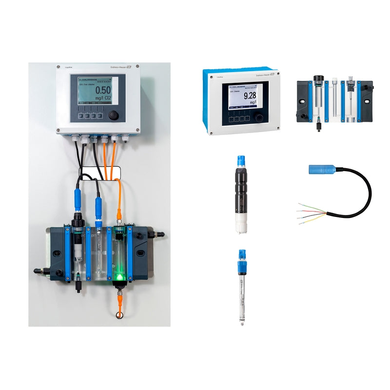 Free bromine process water panel