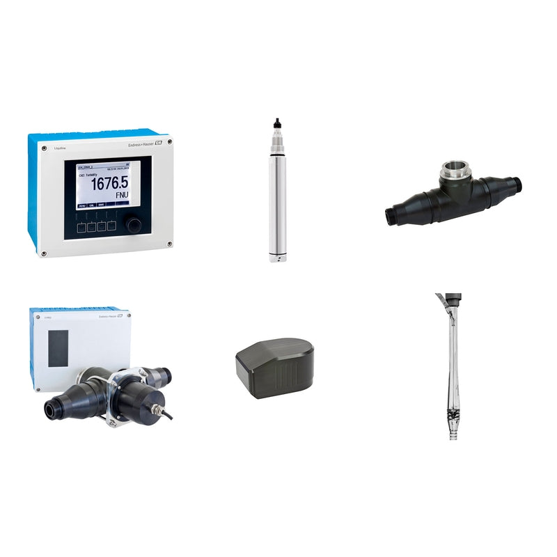 Low-turbidity measuring point for drinking and process water