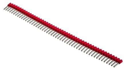 Weidmüller Insulated Crimp Bootlace Ferrule, 8 mm Pin Length, 1.4 mm Pin Diameter, Red to 17 AWG Wire Size
