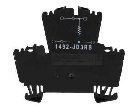 Allen Bradley 1492 Series Screw Terminal, 4-Way, 12AWG, 30 AWG Wire, 10A Screw Cage