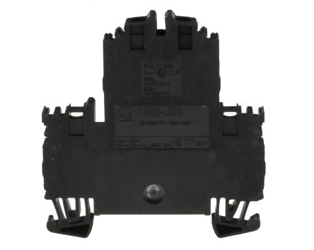 Allen Bradley 1492 Series Screw Terminal, 4-Way, 12AWG, 22 AWG Wire, 24A Screw Cage