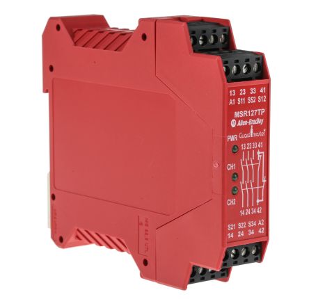 Allen Bradley, 24V ac/dc Safety Relay, 3 Safety Contacts, 1