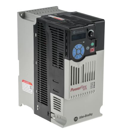 Allen Bradley Inverter Drive, 7.5 kW, 3 Phase, PowerFlex 523 Series 528V 17 A