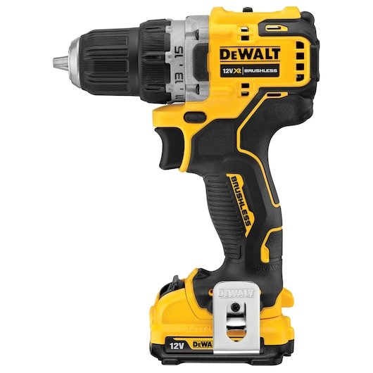 12V XR Brushless Sub-Compact Drill Driver - 2 X 2Ah Batteries