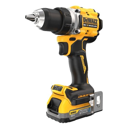 18V XR Brushless Drill Driver - 2 X 1.7Ah POWERSTACK Batteries