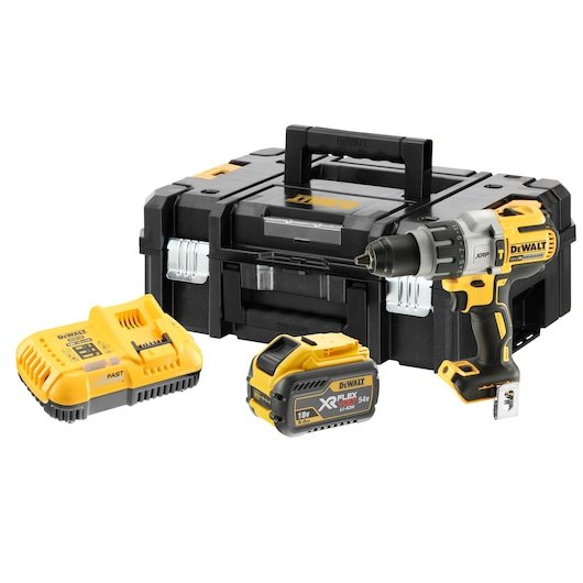 18V XR Brushless Premium Hammer Drill Driver - 1 X 9Ah Batteries