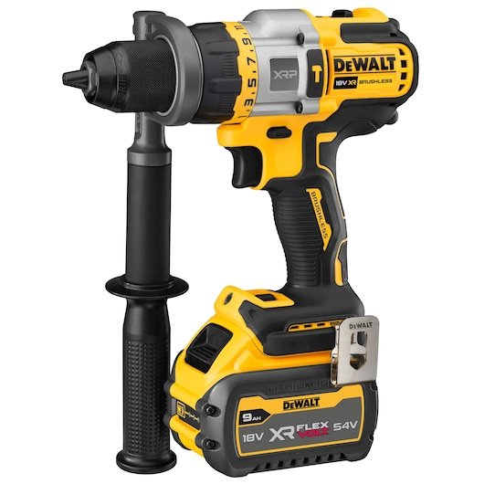 18V XR XRP Hammer Drill Driver With FLEXVOLT ADVANTAGE (1 X 9 Ah)