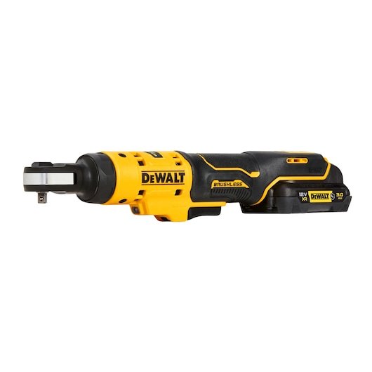 12V XR Brushless 1/4" Open Head Ratchet - 1 X 3Ah Automotive