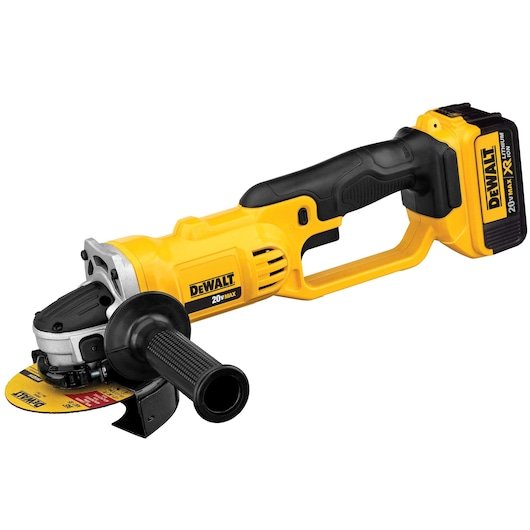 18V XR 125mm Angle Grinder - 2 x 4Ah