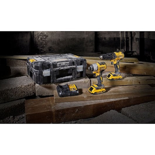 18V XR Brushless Twin Kit (2 X 2 Ah)