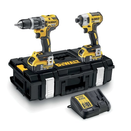 18V XR Brushless Twin Kit (2 X 5 Ah)