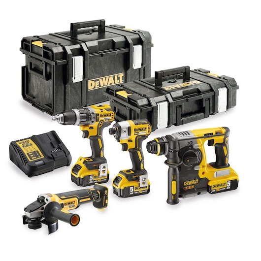 18V XR Brushless Kit (3 X 5 Ah) (4 pc)