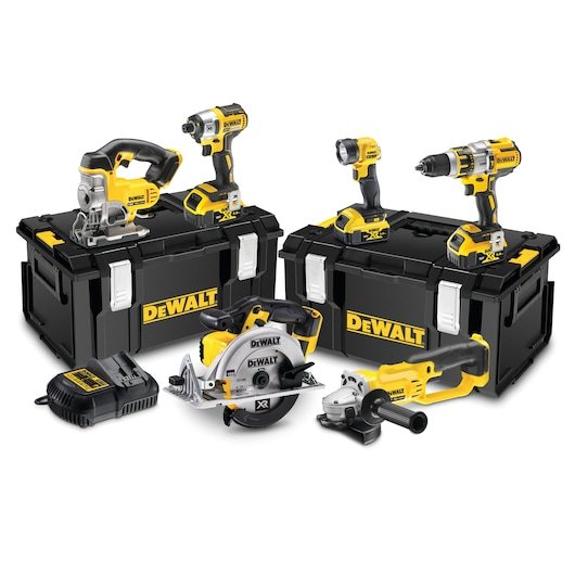 18V XR Brushless Kit (3 X 5 Ah) (6 pc)