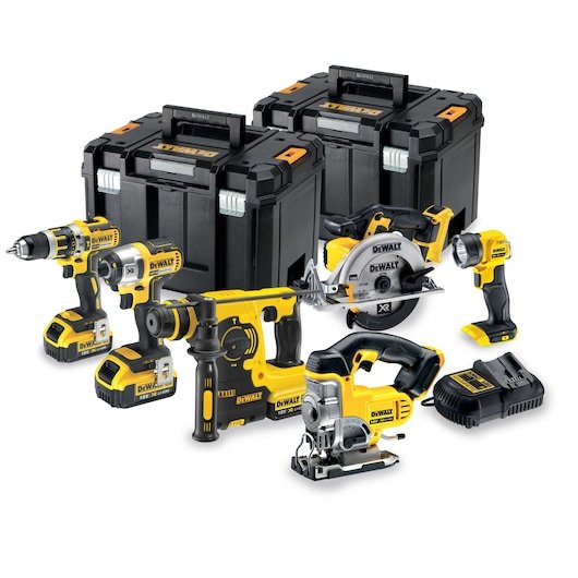18V XR Kit (3 X 4 Ah) (6 pc)