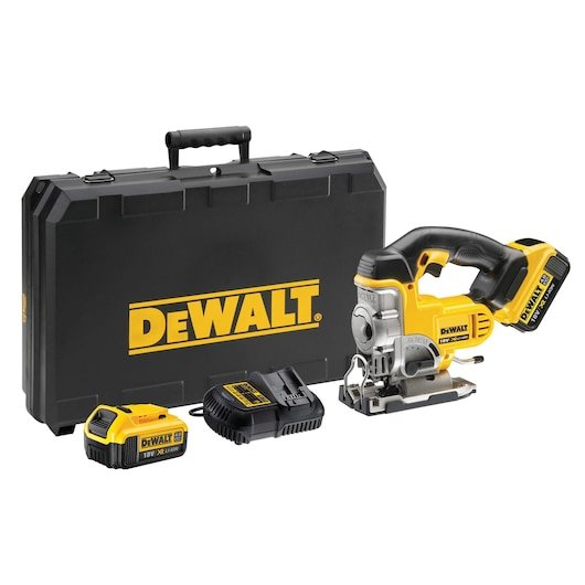 18V XR Jigsaw (2 X 4 Ah)