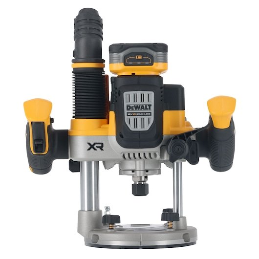 Front view 18V XR Brushless 12mm Plunge Router