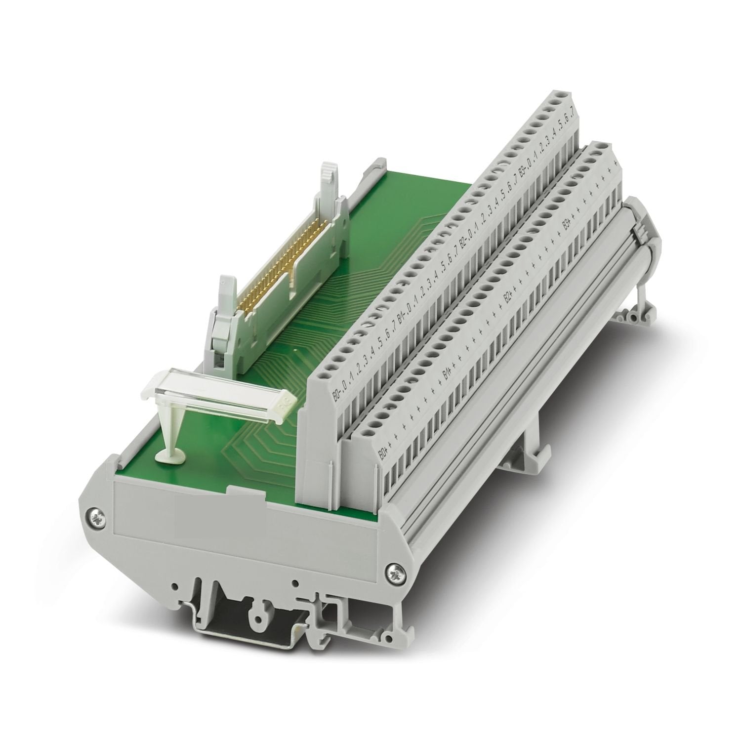 VARIOFACE interface module, for 32 channels, each with an additional terminal block per signal for a common plus potential