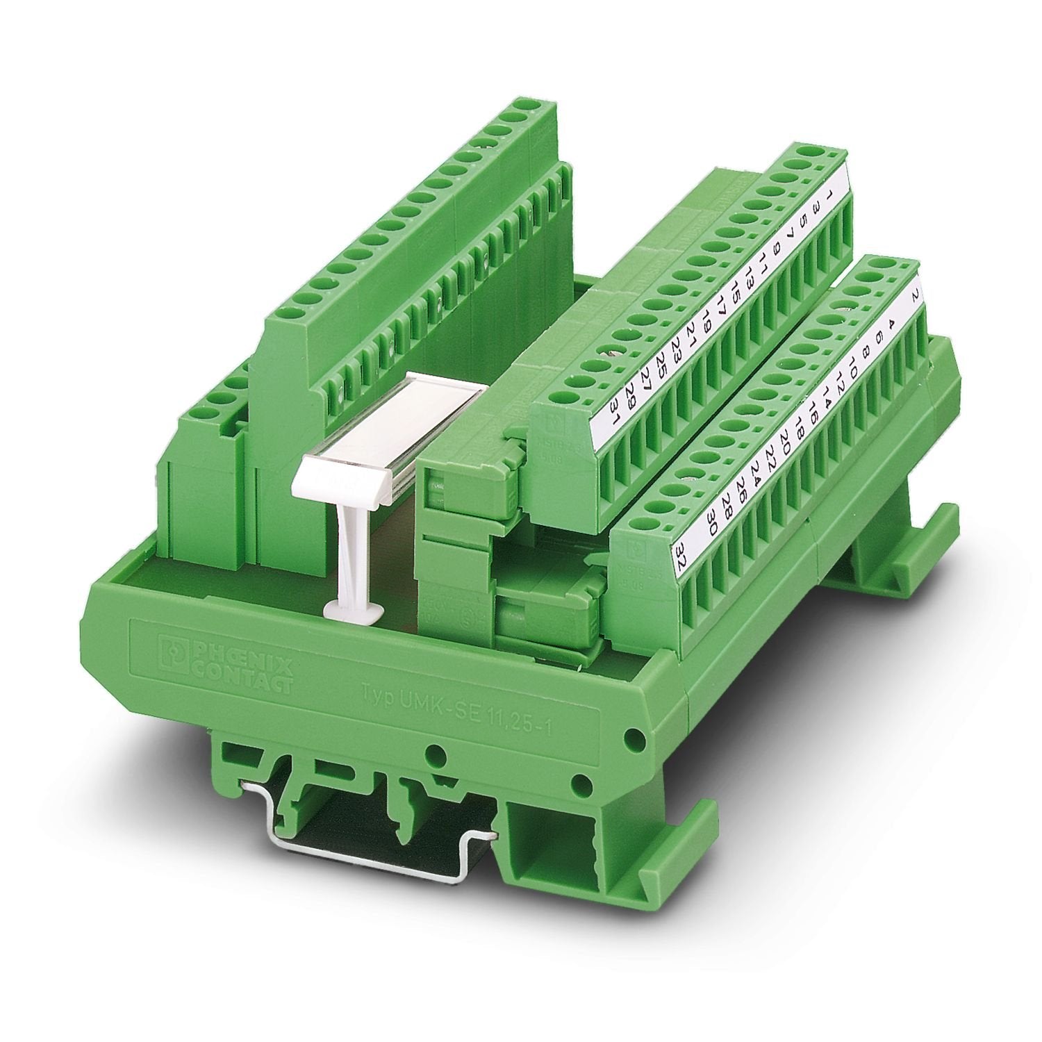 VARIOFACE module, with screw connection and COMBICON connector, coded, for mounting on NS 35/7.5 or NS 32, no. of positions 32