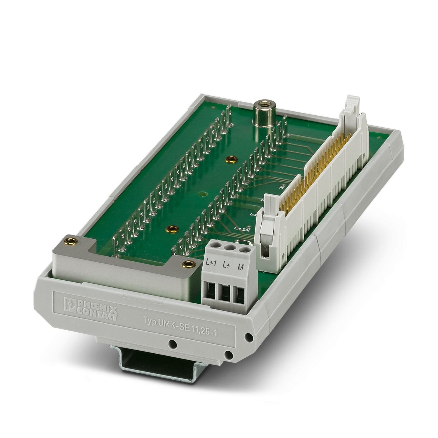 VARIOFACE termination board for Siemens SIMATIC® S5-95U, with a 50-pos. flat-ribbon cable connector which can be connected to an S7 controller, module width: 135 mm