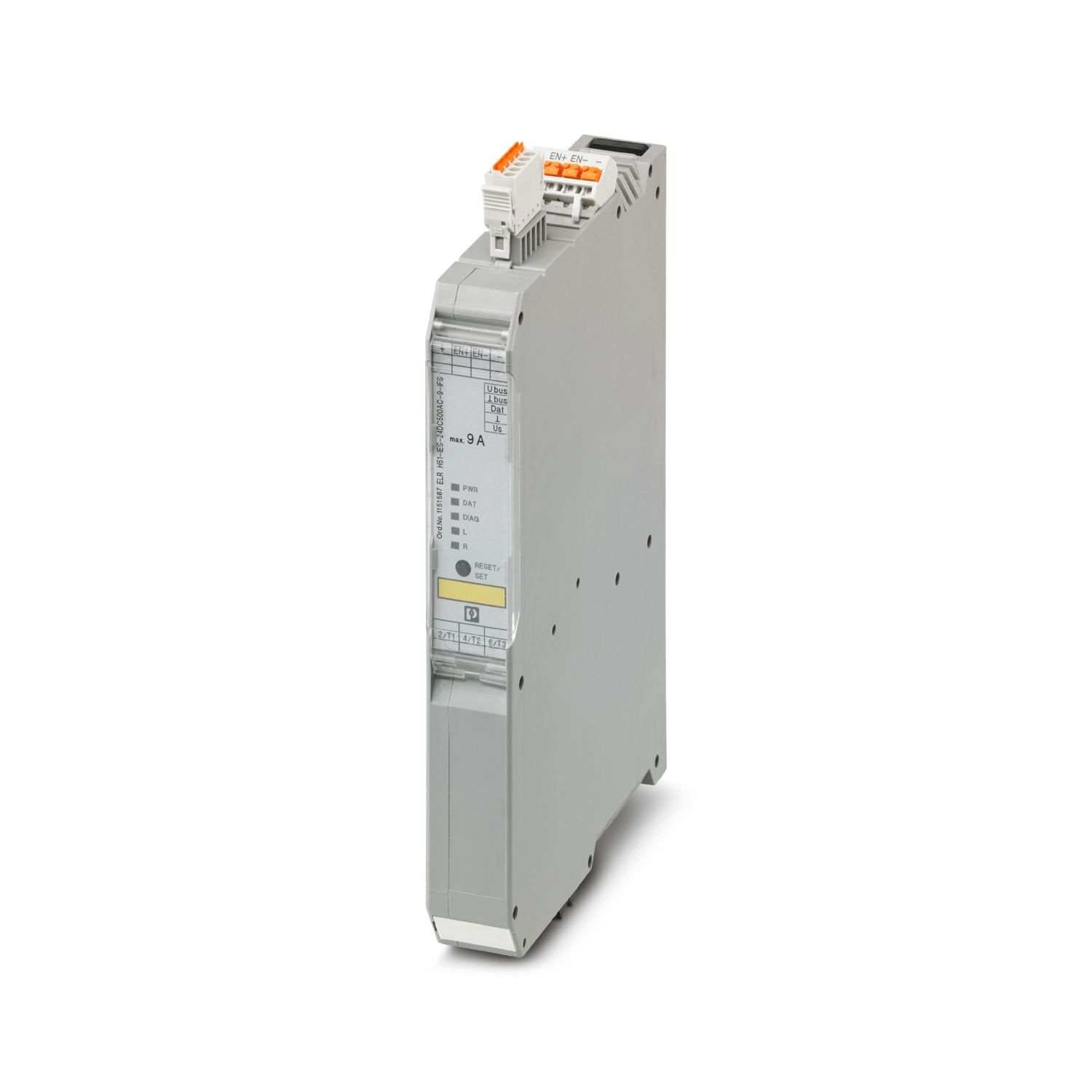 Hybrid motor starter; functions: start motor, reverse motor, motor protection, emergency stop, network capable, short-circuit protection; input: 24 V DC; output: 3~, 500 V AC, 9 A; connection method: screw and Push-in connection; connection to the Interface system