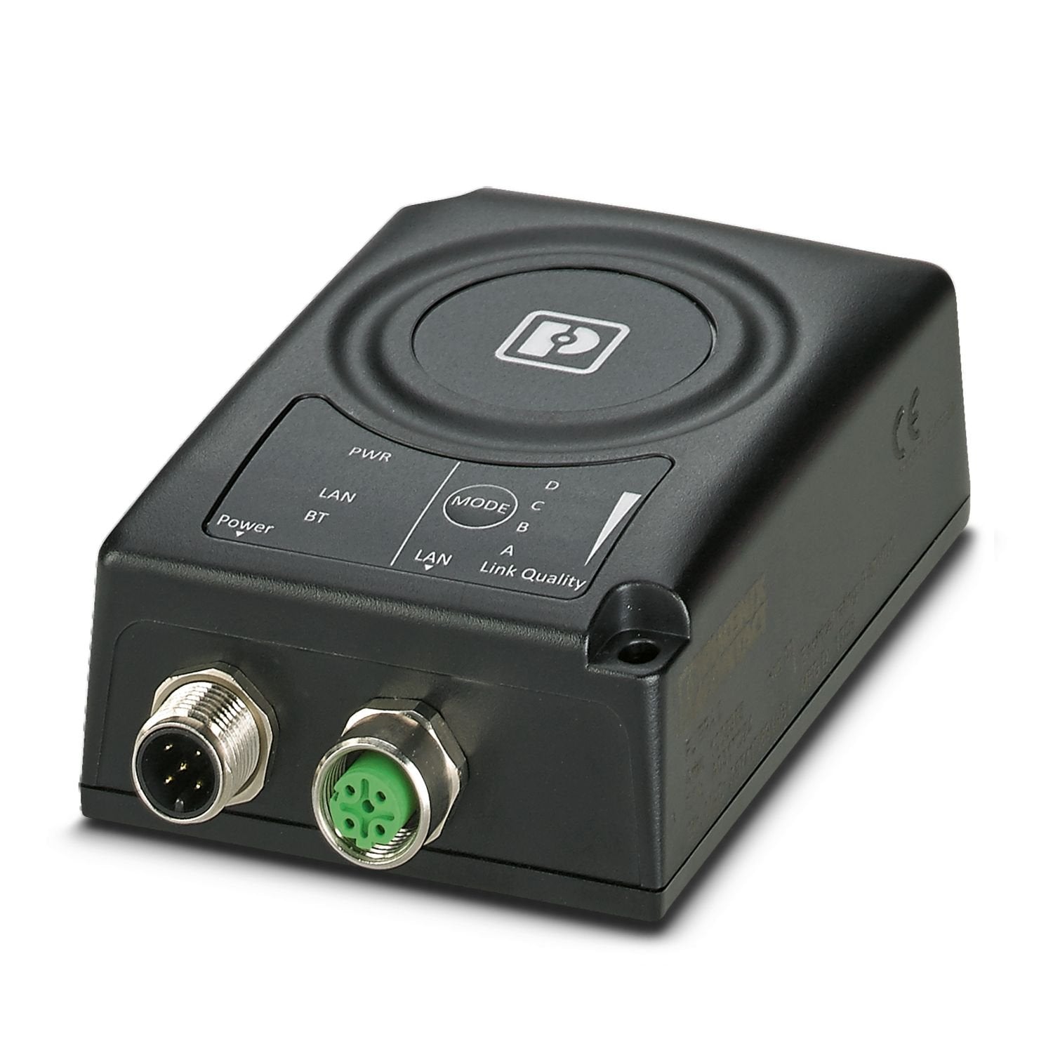 Bluetooth/Ethernet wireless module, 2.1+EDR/4.0, PAN P2P, internal antenna, IP65, 9 V DC ... 30 V DC, M12 connection, WEB, AT-commands and mode button