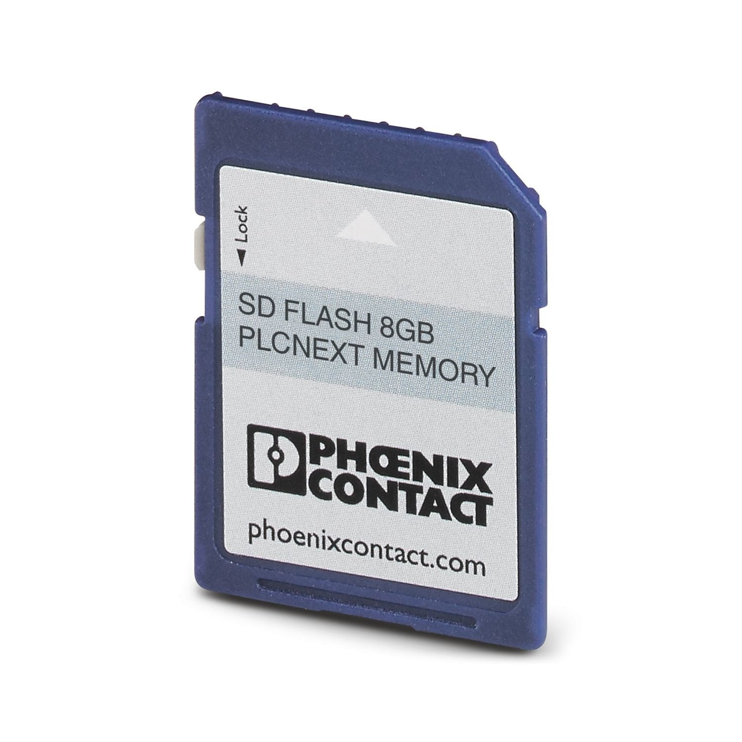 Program and configuration memory for storing the application programs and other files in the file system of the PLC, plug-in, 8 GB.