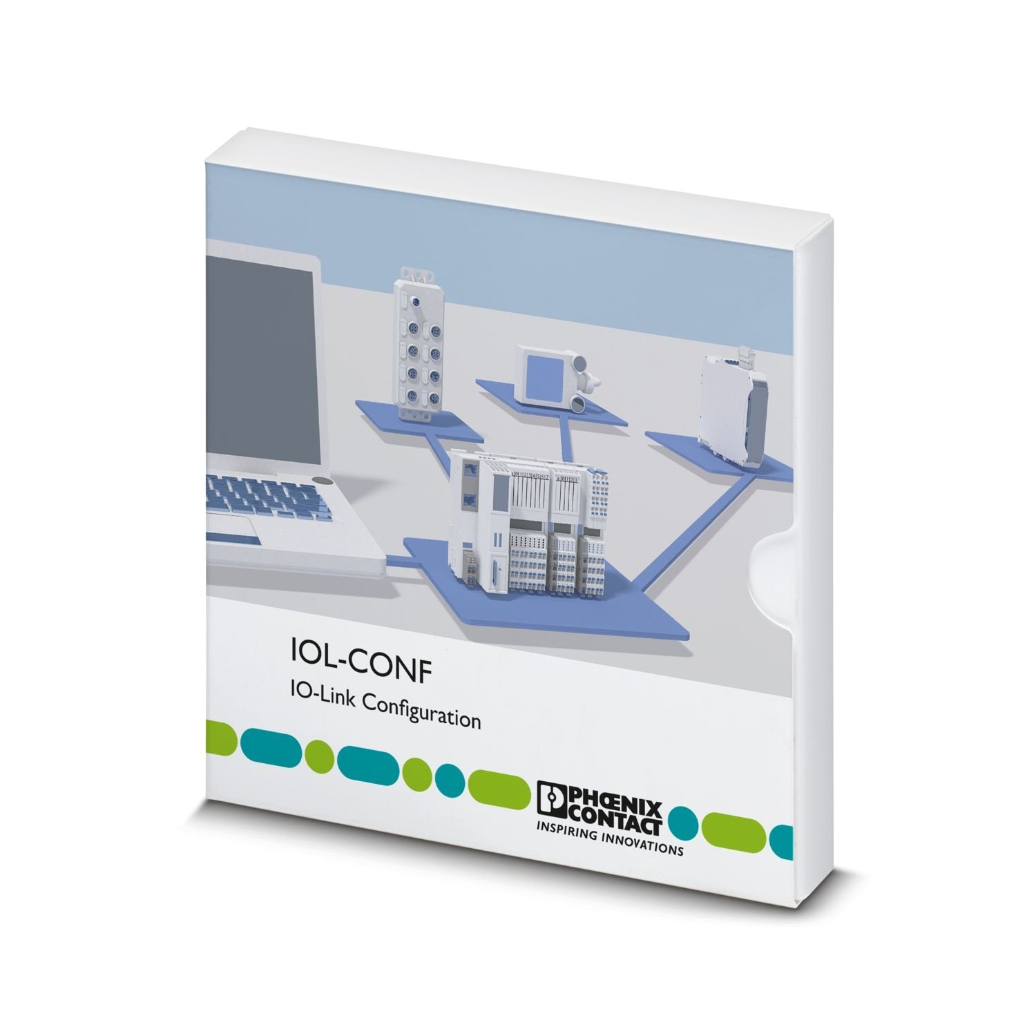 IOL-CONF is a browser-based configuration software tool for the easy startup of IO-Link masters and IO-Link devices