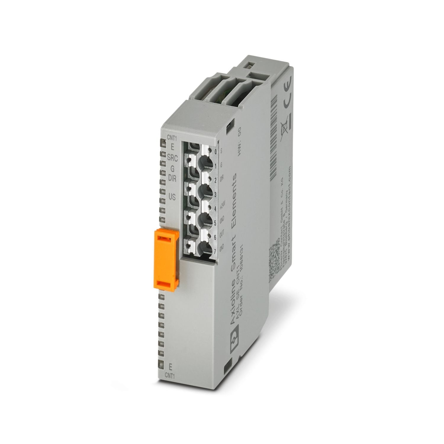 Axioline Smart Elements, Function module, Counter input: 1, Control input: 1, Counting direction input: 1, Digital output: 1, 24 V DC, 100 mA, degree of protection: IP20