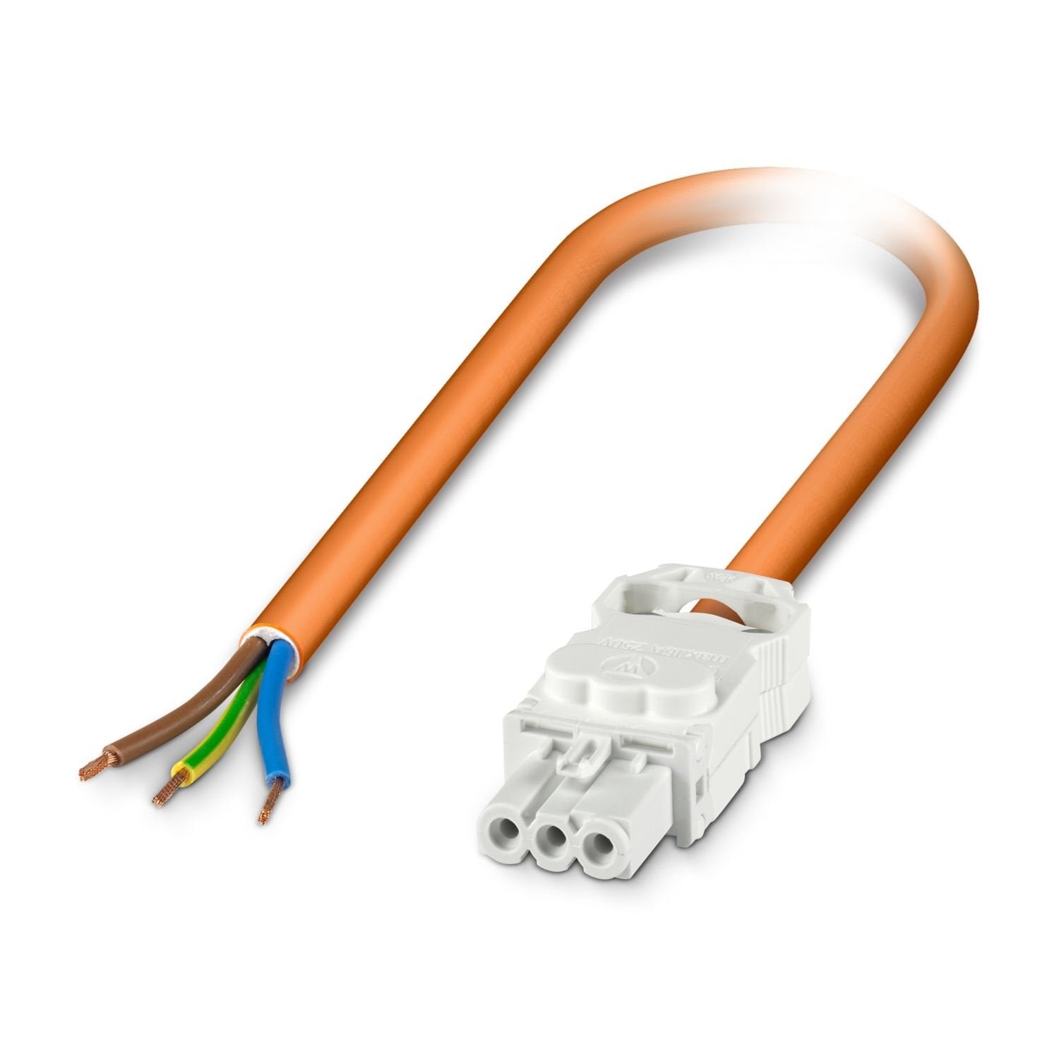 Connecting cable, 3-position, cable length: 3 m