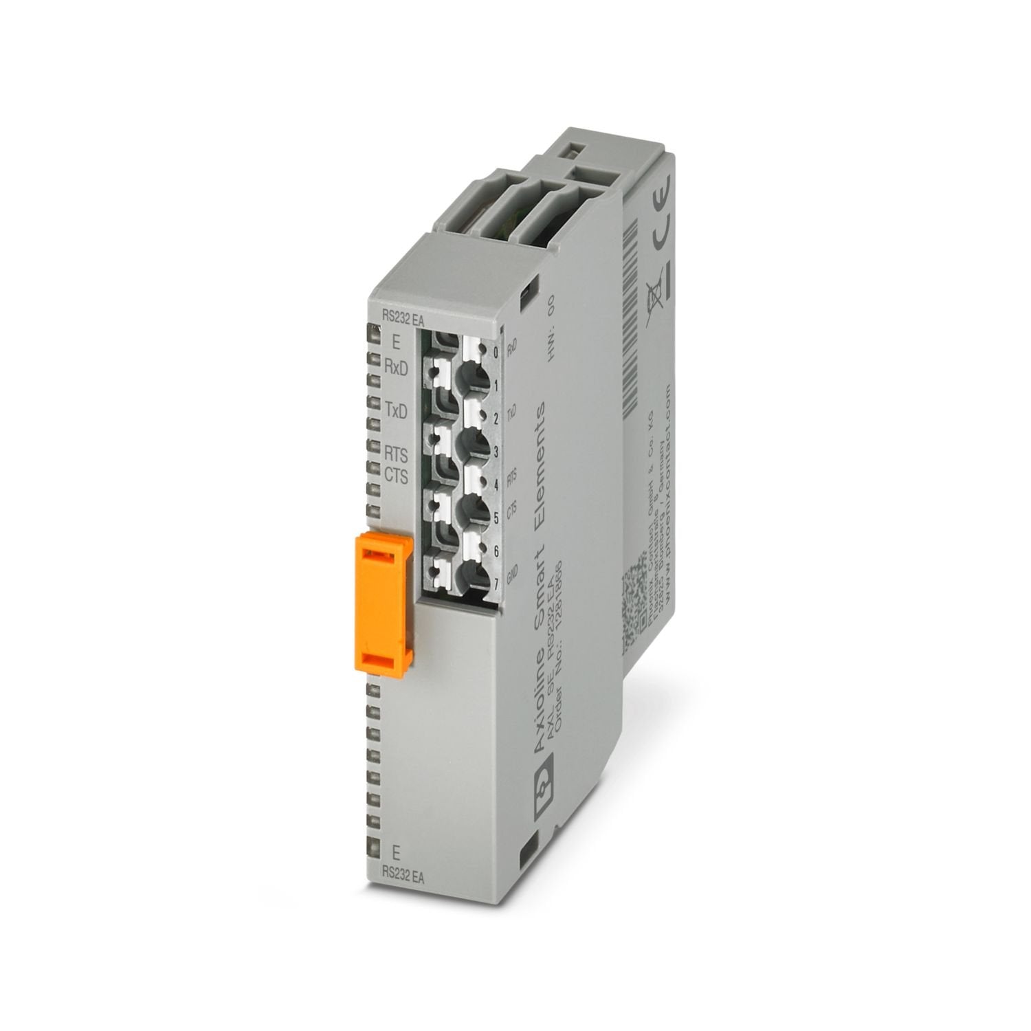 Axioline Smart Elements, Communication module, interface RS-232: 1, in accordance with IEC 61850-3, Transparent protocol, degree of protection: IP20
