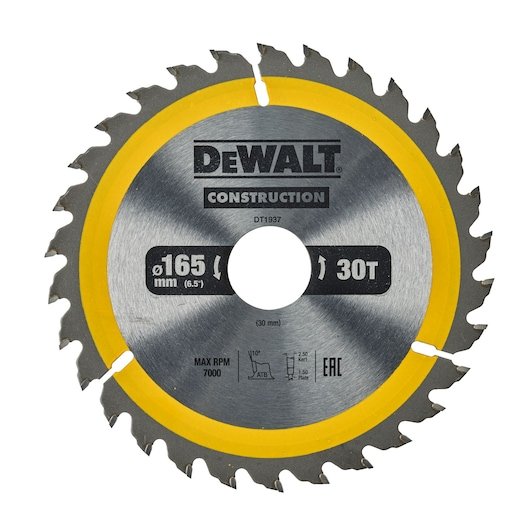 Construction Circular Saw Blade Corded - General Purpose 152mm 24T
