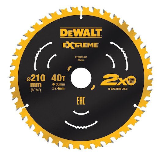 EXTREME Circular Saw (210 x 30 mm) (40 Tooth)