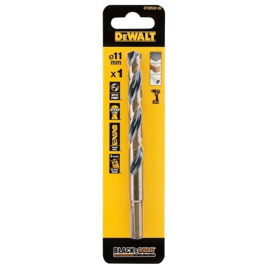 11MM BLACK GOLD HSS DRILL BIT
