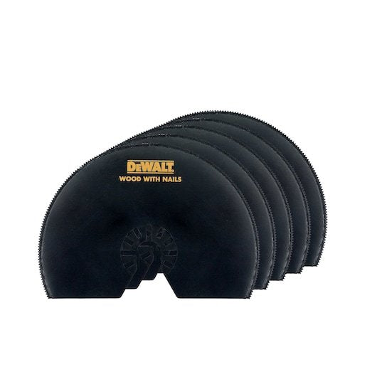 Semicircle Oscillating Blade (DT20708-QZ x 5)