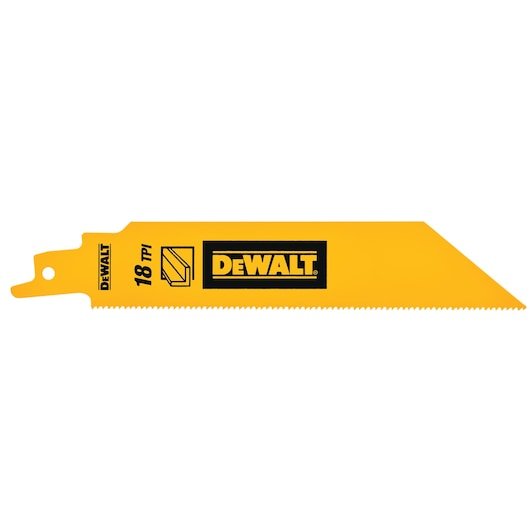 5 Pack 150mm Bi-Metal Reciprocating Saw Blades - For Metal Cutting