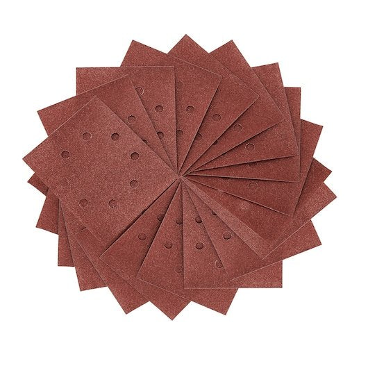 1/4 Sheet 115mm x 140mm 100G Multi Purpose Sandpaper 25 Pack
