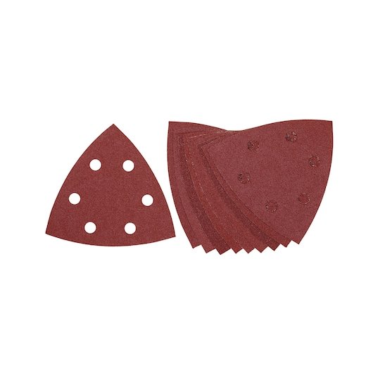 Detail Sheet 93mm x 93mm 80G Multi Purpose Sandpaper 10 Pack