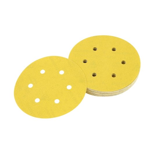 ROS Sheet - 6 hole (150 mm Diameter) (120 Grit)