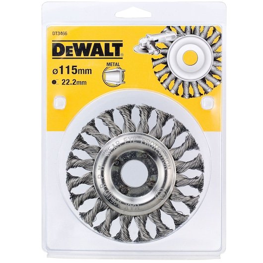 Twist Knot Wire Wheel