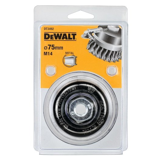 Twist Knot Wire Cup Brush