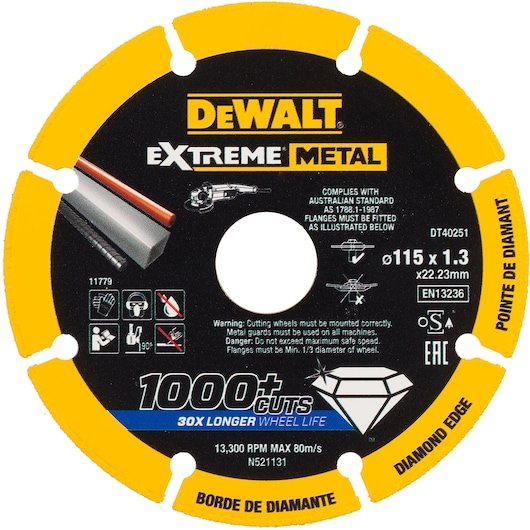 Extreme Diamond Disc 115 x 22.23 x 1.3mm