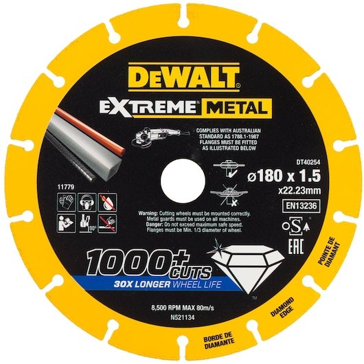 Extreme Diamond Disc 180 x 22.23 x 1.5mm