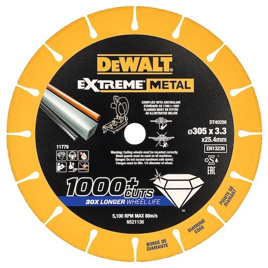 Extreme Diamond Disc 300 x 25.4 x 3.3mm