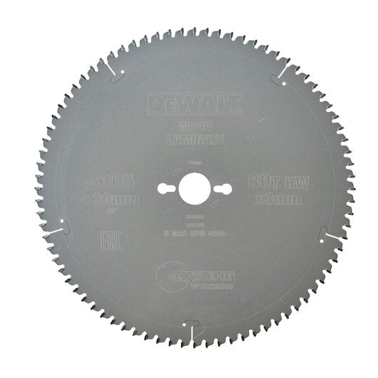 EXTREME WORKSHOP 305mm x 30mm 80T Circular Saw Blade