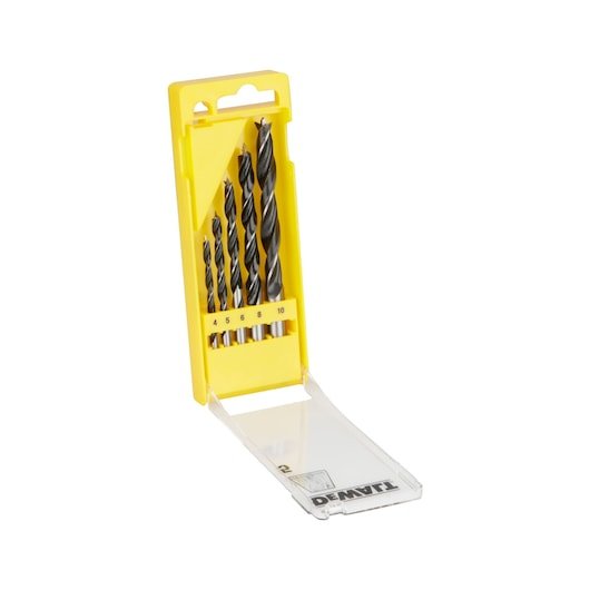 Brad Point Wood Drill Bit Set (5 Pcs)