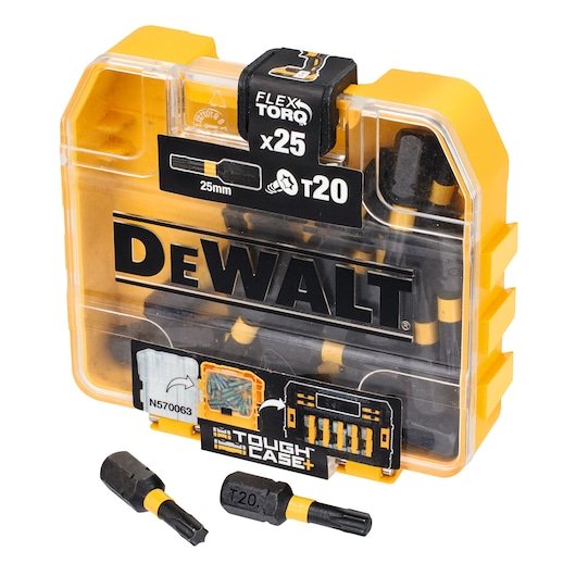 Extreme FLEXTORQ 25pc Set T20 25mm in Small Bulk Storage Case