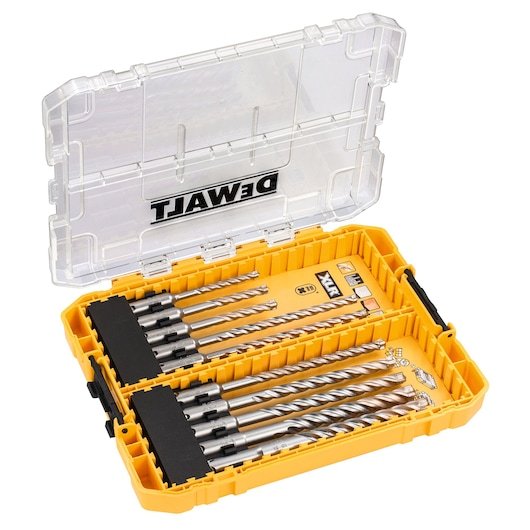 10pc SDS Plus Full Head Carbide Masonry Drilling Set